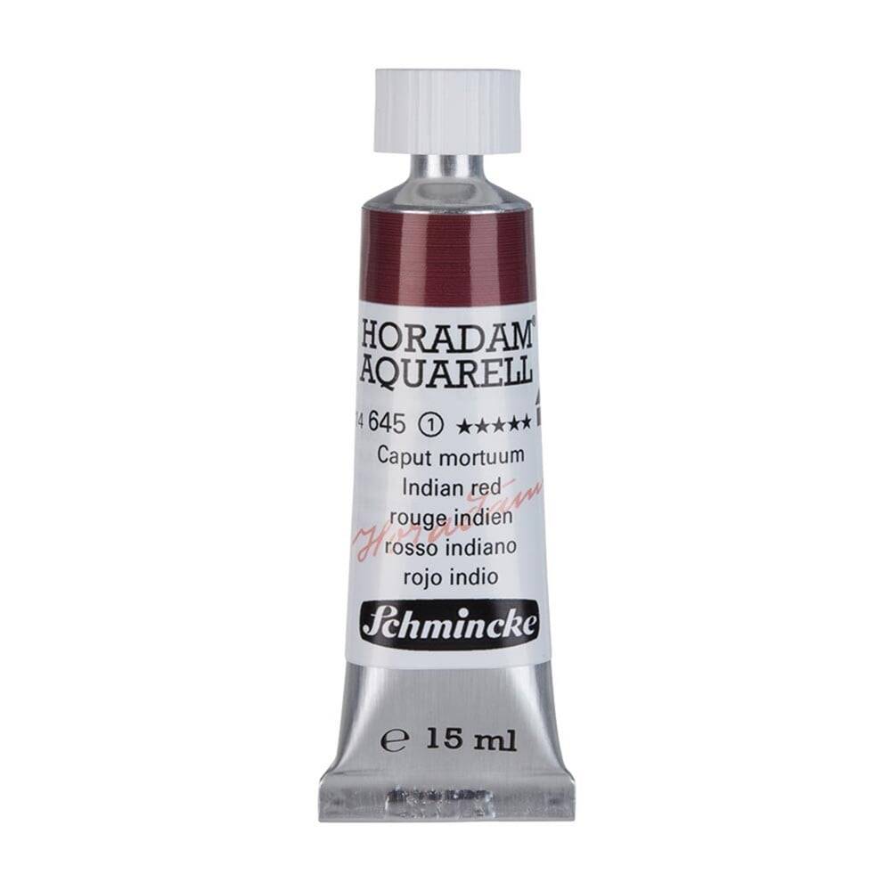 Schmincke Horadam Aquarell Artist Sulu Boya 15 ml 645 Indian Red Seri 1