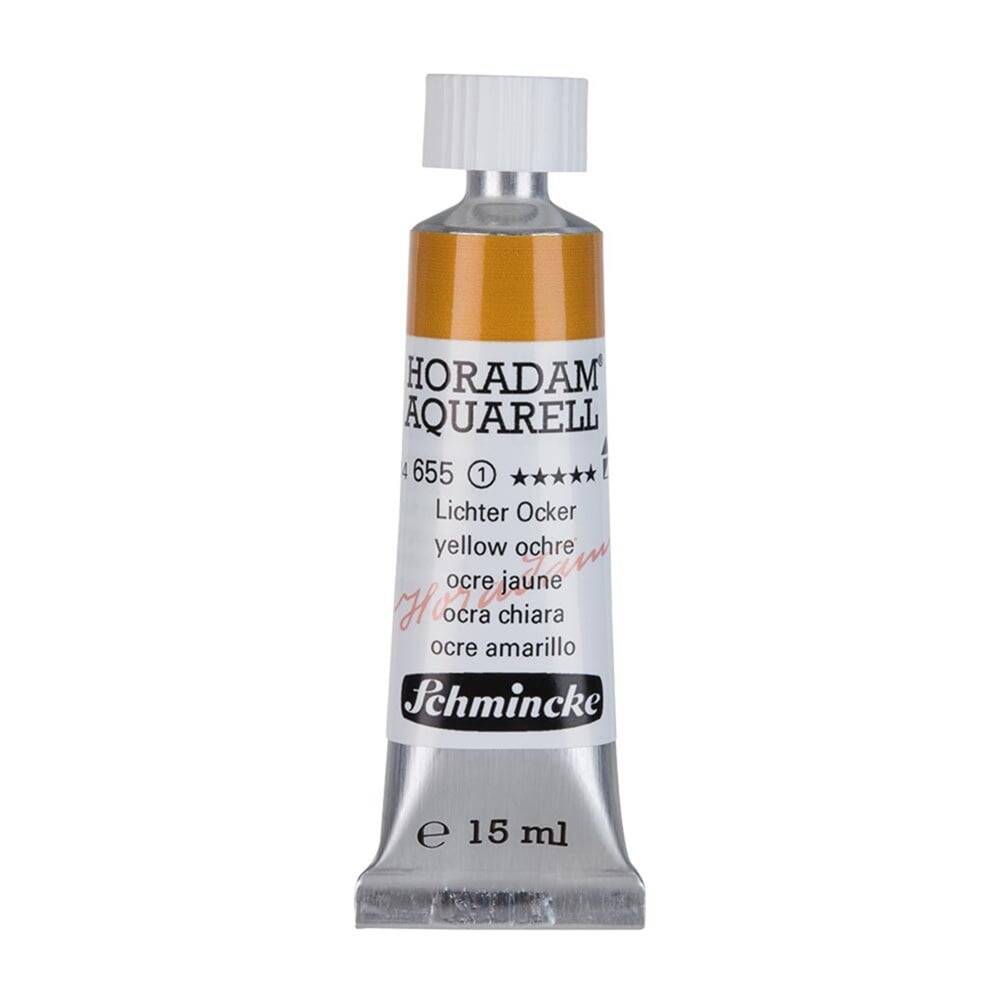 Schmincke Horadam Aquarell Artist Sulu Boya 15 ml 655 Yellow Ochre Seri 1