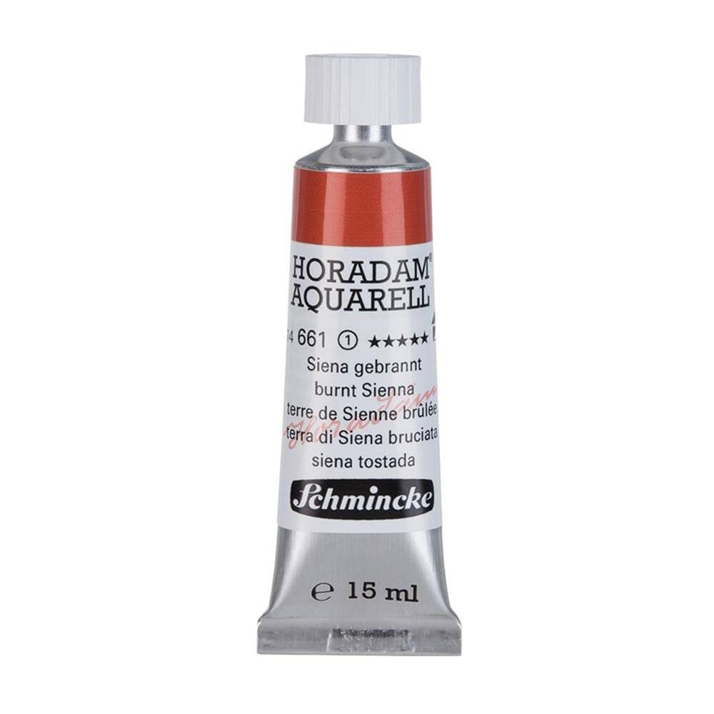 Schmincke Horadam Aquarell Artist Sulu Boya 15 ml 661 Burnt Sienna Seri 1