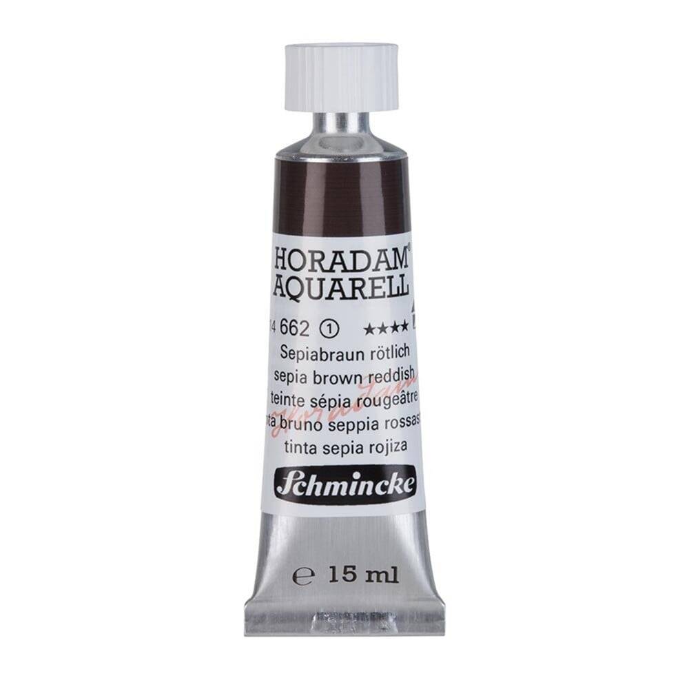 Schmincke Horadam Aquarell Artist Watercolor 15 ml Tube Series 1 662 Sepia BroTone