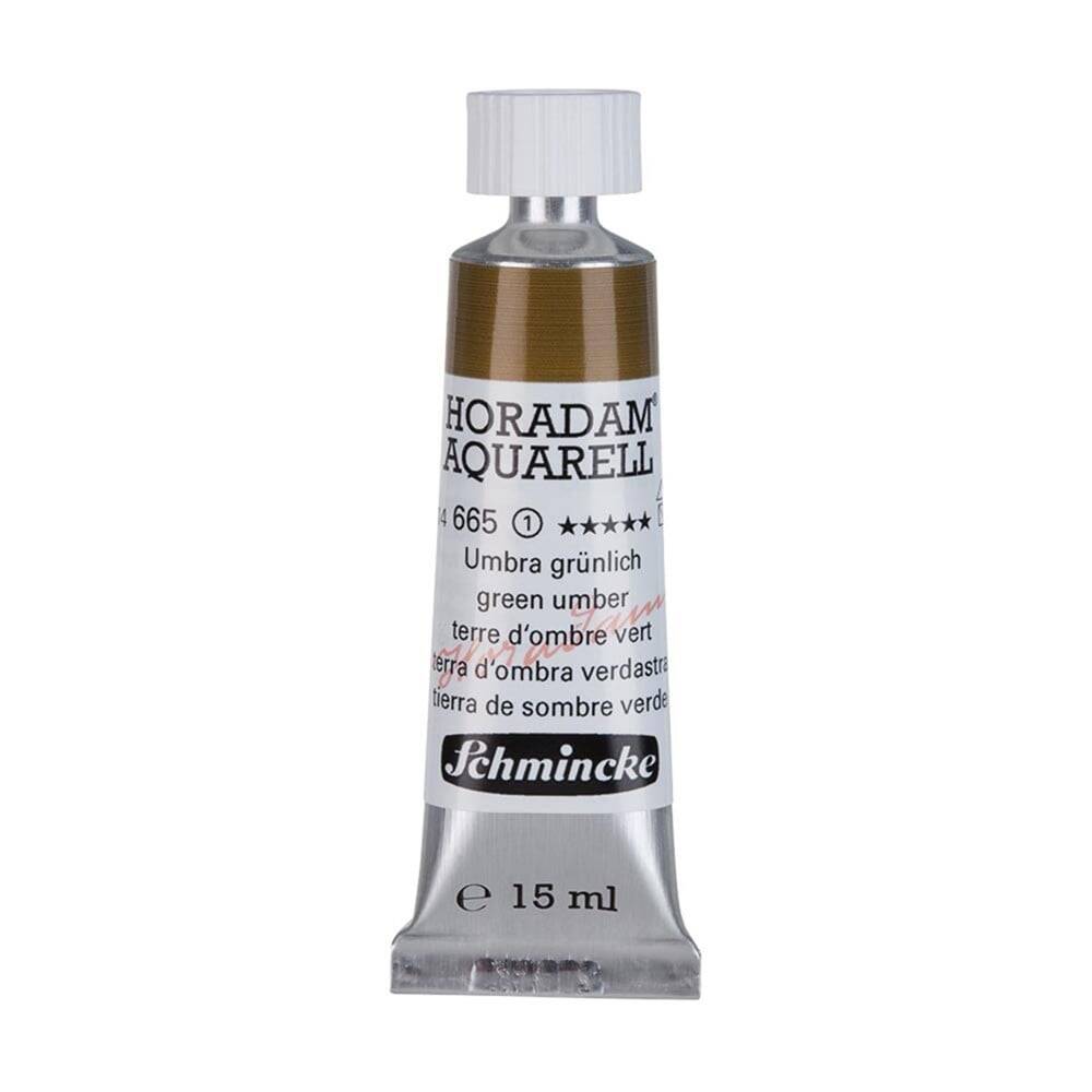Schmincke Horadam Aquarell Artist Sulu Boya 15 ml 665 Green Umber Seri 1