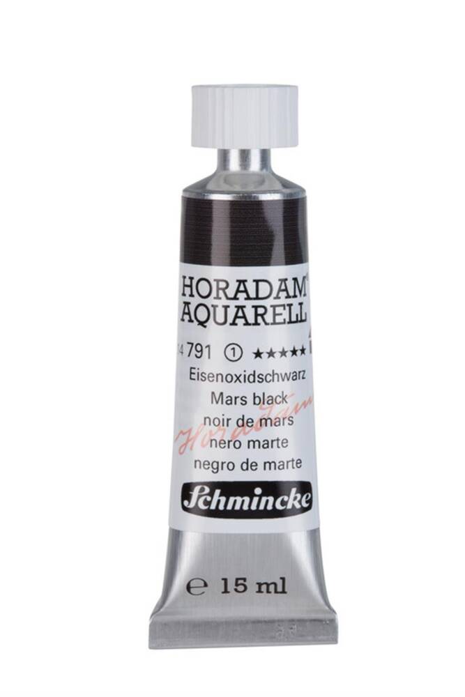 Schmincke Horadam Aquarell Artist Sulu Boya 15 ml 791 Mars Black Seri 1