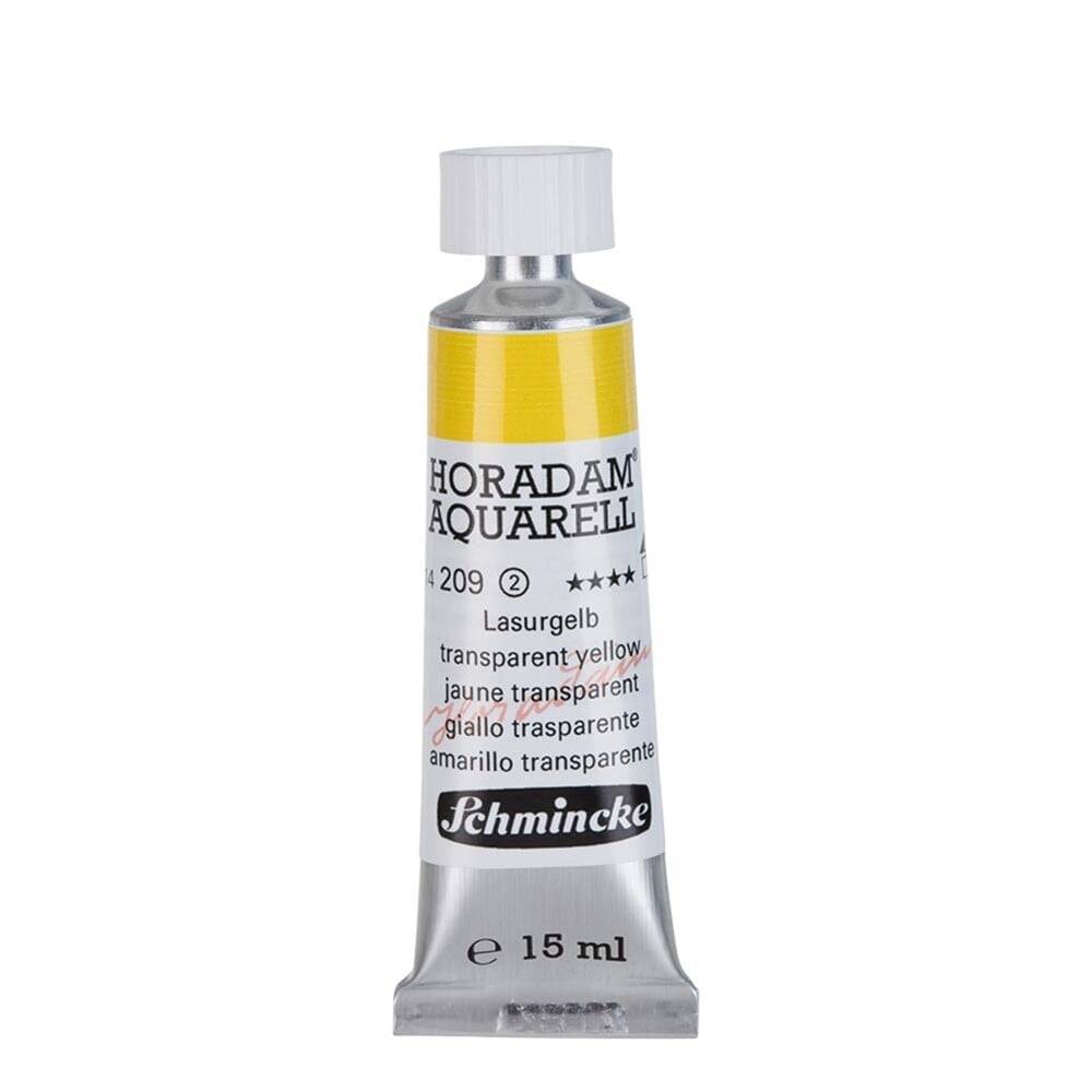 Schmincke Horadam Aquarell Artist Sulu Boya 15 ml 209 Translucent Yellow Seri 2