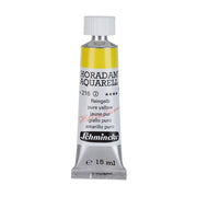 Schmincke Horadam Aquarell Artist Watercolor 15 ml Tube Series 2 216 Pure Yellow