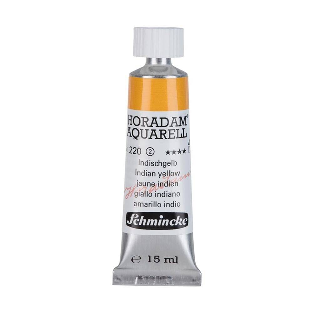 Schmincke Horadam Aquarell Artist Watercolor 15 ml Tube Series 2 220 Indian Yellow