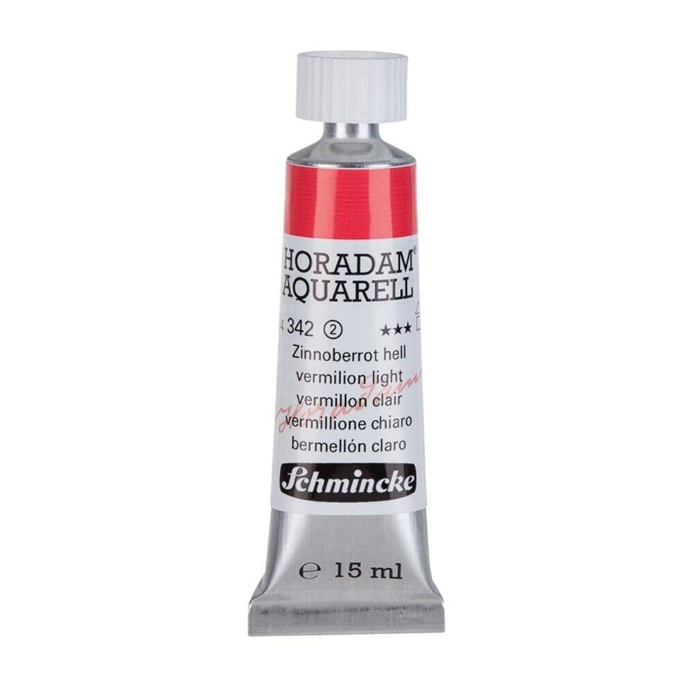 Schmincke Horadam Aquarell Artist Watercolour 15 ml Tube Series 2 342 Vermilion Light