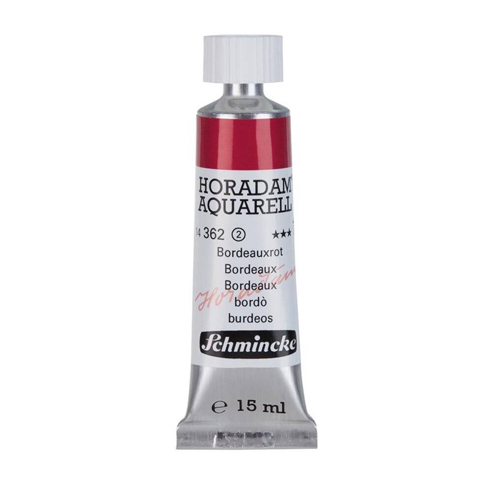 Schmincke Horadam Aquarell Artist Watercolor 15 ml Tube Series 2 362 Bordeaux