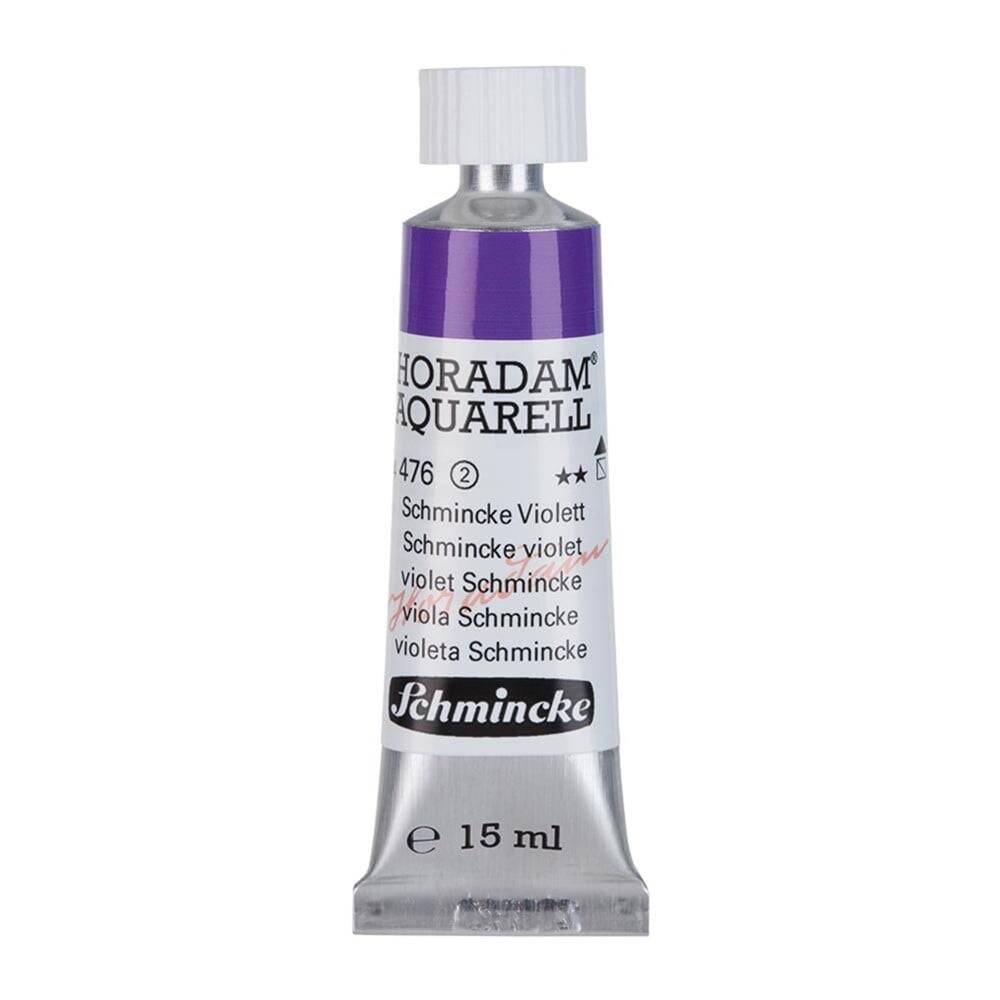 Schmincke Horadam Aquarell Artist Watercolor 15 ml Tube Series 2 476 Schmincke Violet