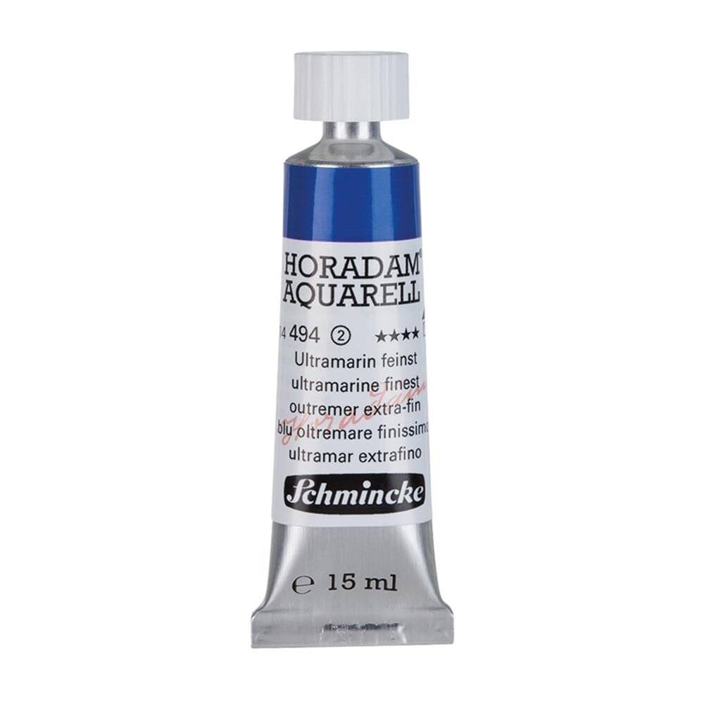 Schmincke Horadam Aquarell Artist Watercolour 15 ml Tube Series 2 494 Ultramarine Finest