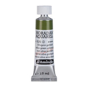 Schmincke Horadam Aquarell Artist Sulu Boya 15 ml 525 Olive Green Yellowish Seri 2