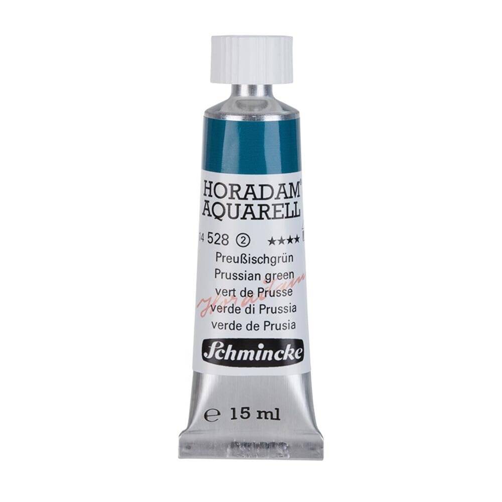 Schmincke Horadam Aquarell Artist Sulu Boya 15 ml 528 Prussian Green Seri 2