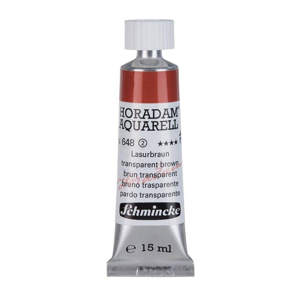 Schmincke Horadam Aquarell Artist Sulu Boya 15 ml 648 Translucent Brown Seri 2