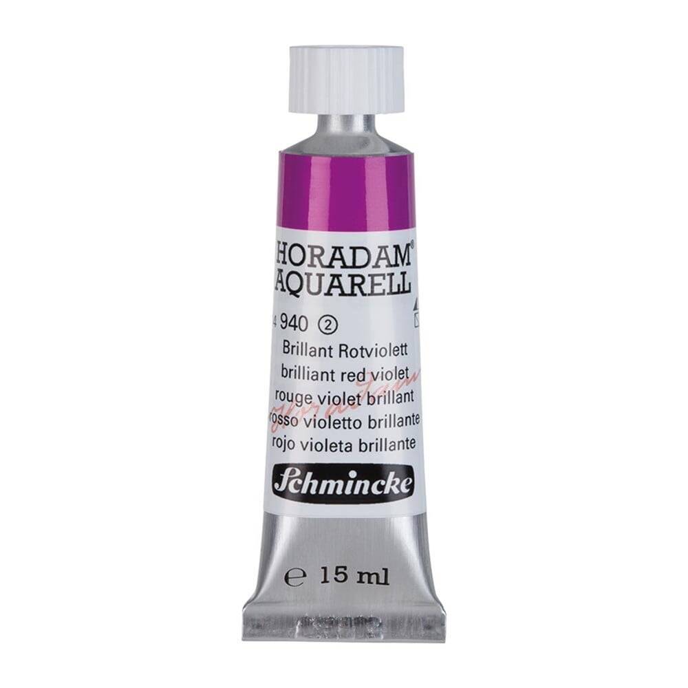 Schmincke Horadam Aquarell Artist Sulu Boya 15 ml 940 Brilliant Red Violet Seri 2