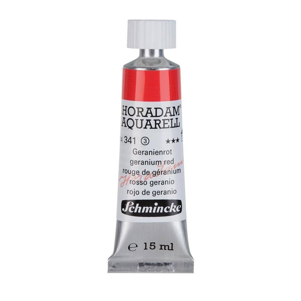Schmincke Horadam Aquarell Artist Sulu Boya 15 ml 341 Geranium Red Seri 3