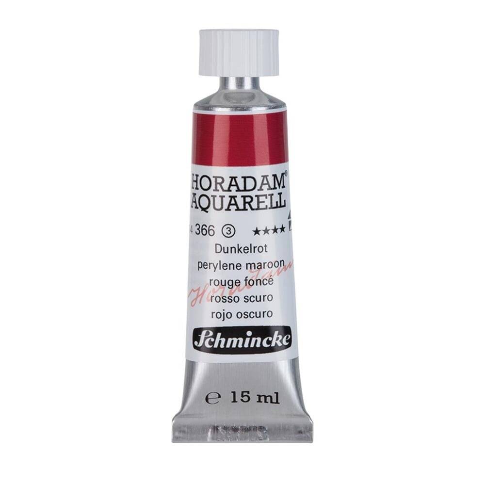 Schmincke Horadam Aquarell Artist Sulu Boya 15 ml 366 Deep Red Seri 3