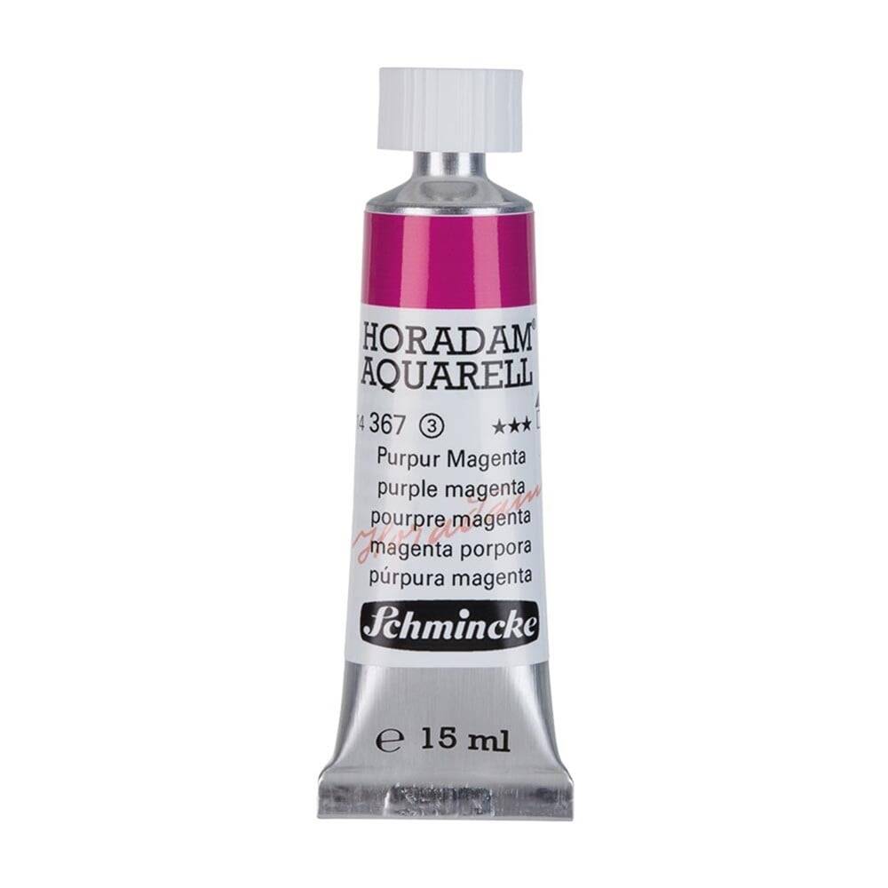 Schmincke Horadam Aquarell Artist Sulu Boya 15 ml 367 Purple Magenta Seri 3