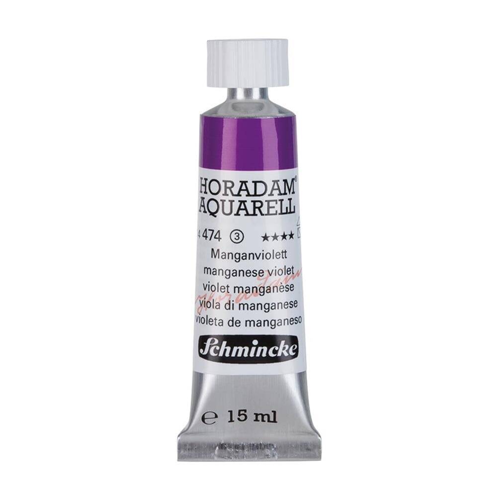 Schmincke Horadam Aquarell Artist Sulu Boya 15 ml 474 Manganese Violet Seri 3