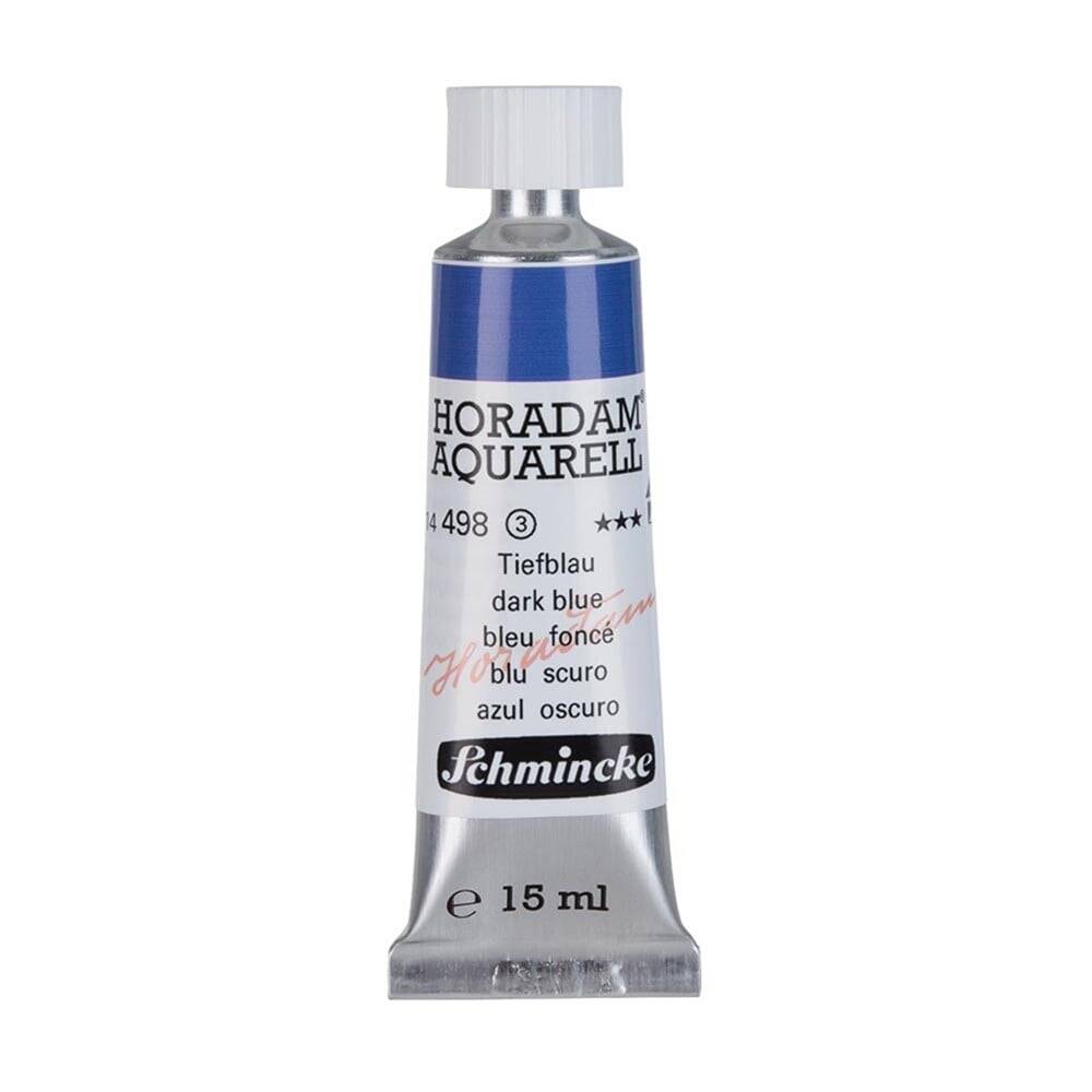 Schmincke Horadam Aquarell Artist Sulu Boya 15 ml 498 Dark Blue Indigo Seri 3