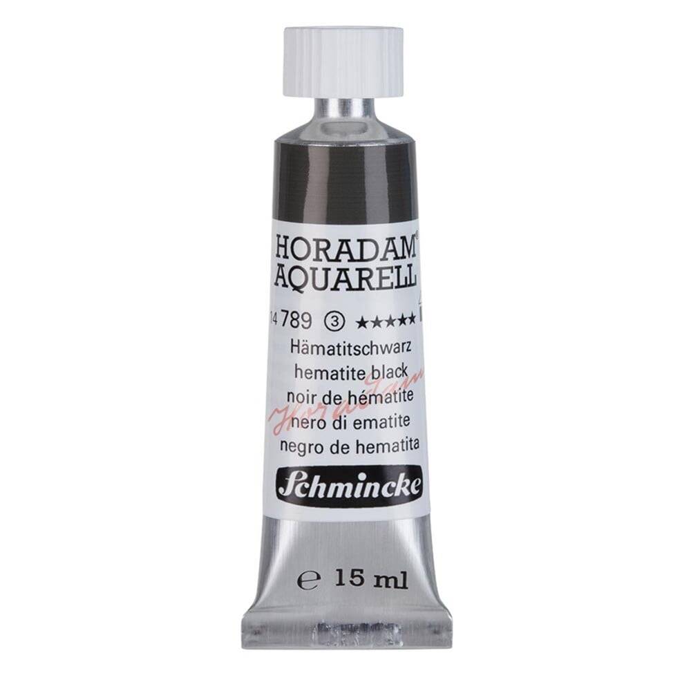 Schmincke Horadam Aquarell Artist Watercolour 15 ml Tube Series 3 789 Hematite Black