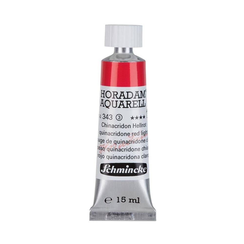 Schmincke Horadam Aquarell Artist Sulu Boya 15 ml 343 Quinacridone Red Light Seri 3