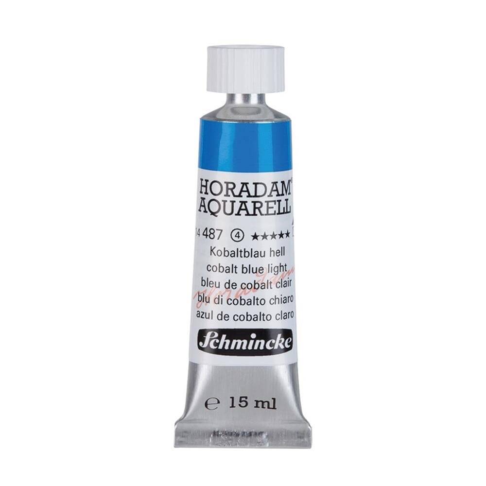 Schmincke Horadam Aquarell Artist Sulu Boya 15 ml 487 Cobalt Blue Light Seri 4