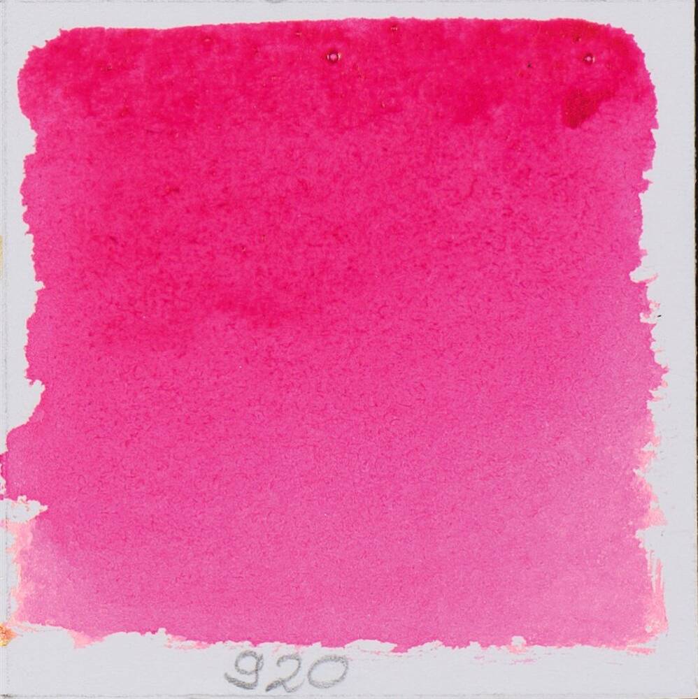 Schmincke Horadam Aquarell Artist Sulu Boya Yarım Tablet 920 Brilliant Opera Rose