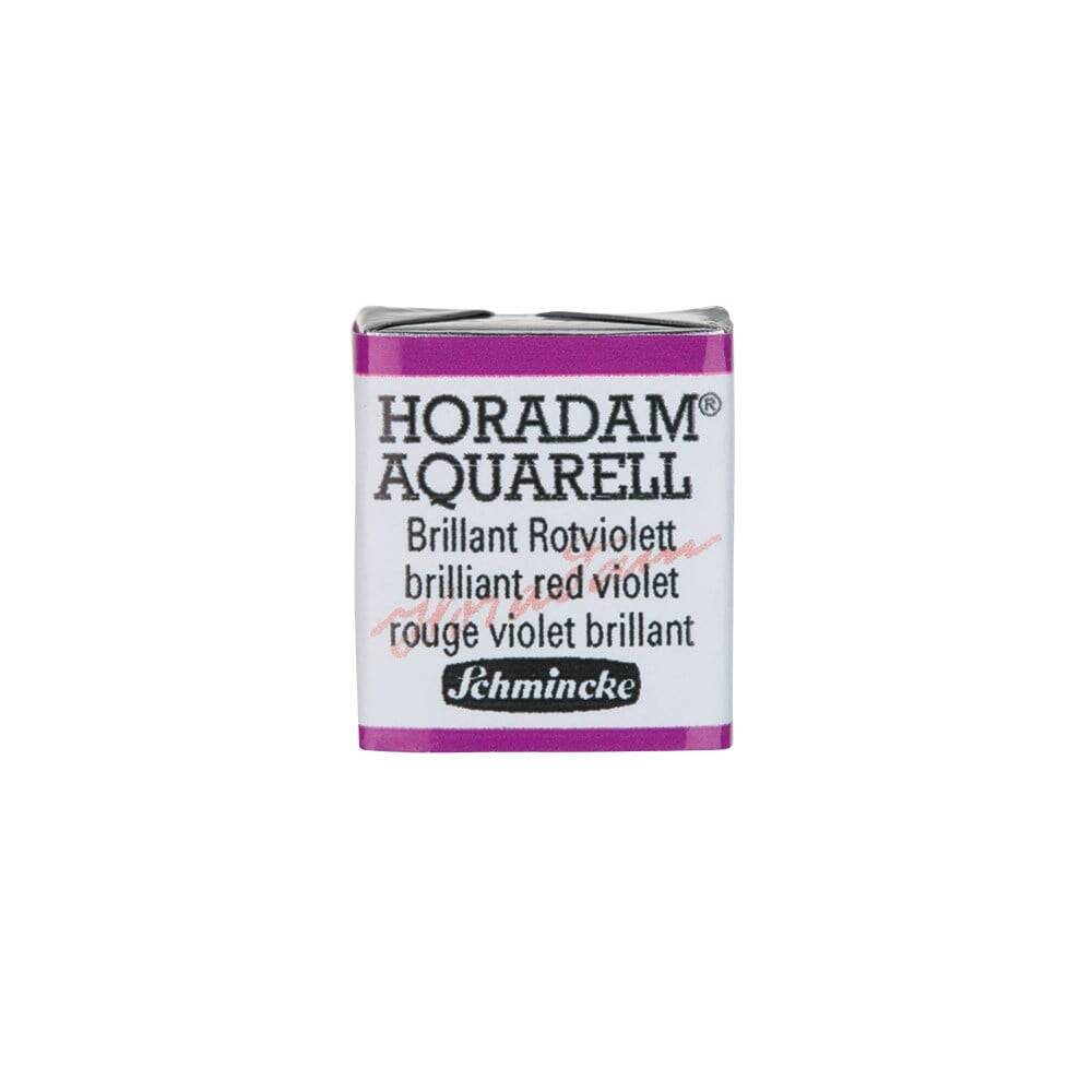 Schmincke Horadam Aquarell Artist Sulu Boya Yarım Tablet 940 Brilliant Red Violet