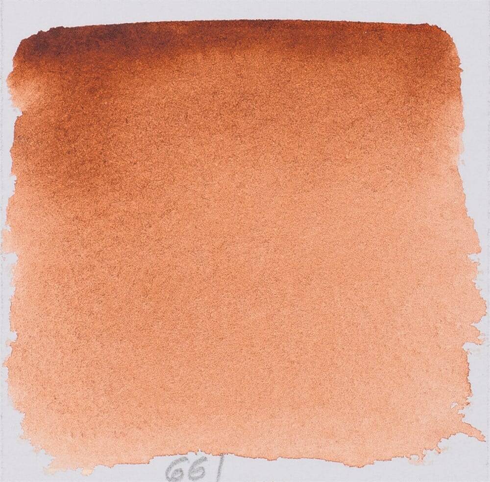 Schmincke Horadam Aquarell Artist Sulu Boya Yarım Tablet 661 Burnt Sienna
