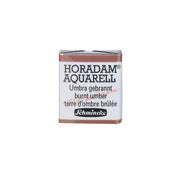 Schmincke Horadam Aquarell Artist Sulu Boya Yarım Tablet 668 Burnt Umber