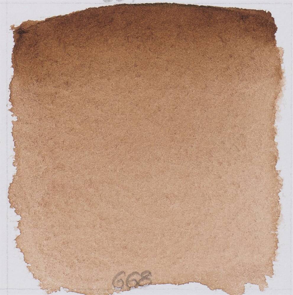 Schmincke Horadam Aquarell Artist Sulu Boya Yarım Tablet 668 Burnt Umber