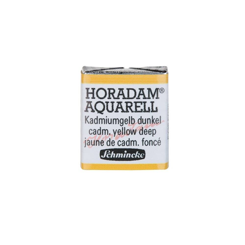 Schmincke Horadam Aquarell Artist Sulu Boya Yarım Tablet 226 Cadmium Yellow Deep
