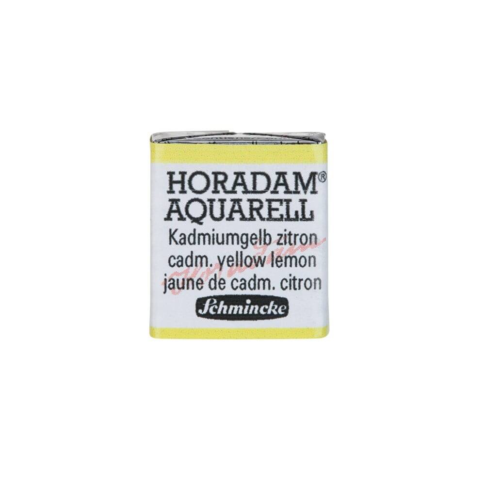 Schmincke Horadam Aquarell Artist Sulu Boya Yarım Tablet 223 Cadmium Yellow Lemon