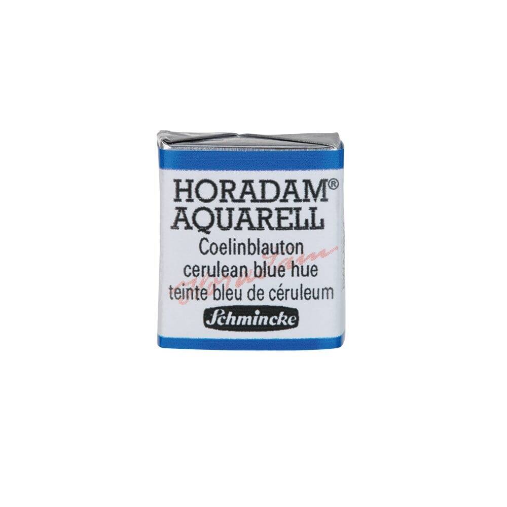 Schmincke Horadam Aquarell Artist Sulu Boya Yarım Tablet 481 Cerulean Blue Hue