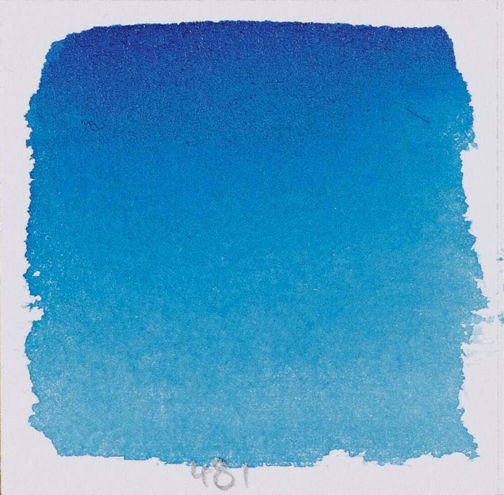 Schmincke Horadam Aquarell Artist Sulu Boya Yarım Tablet 481 Cerulean Blue Hue