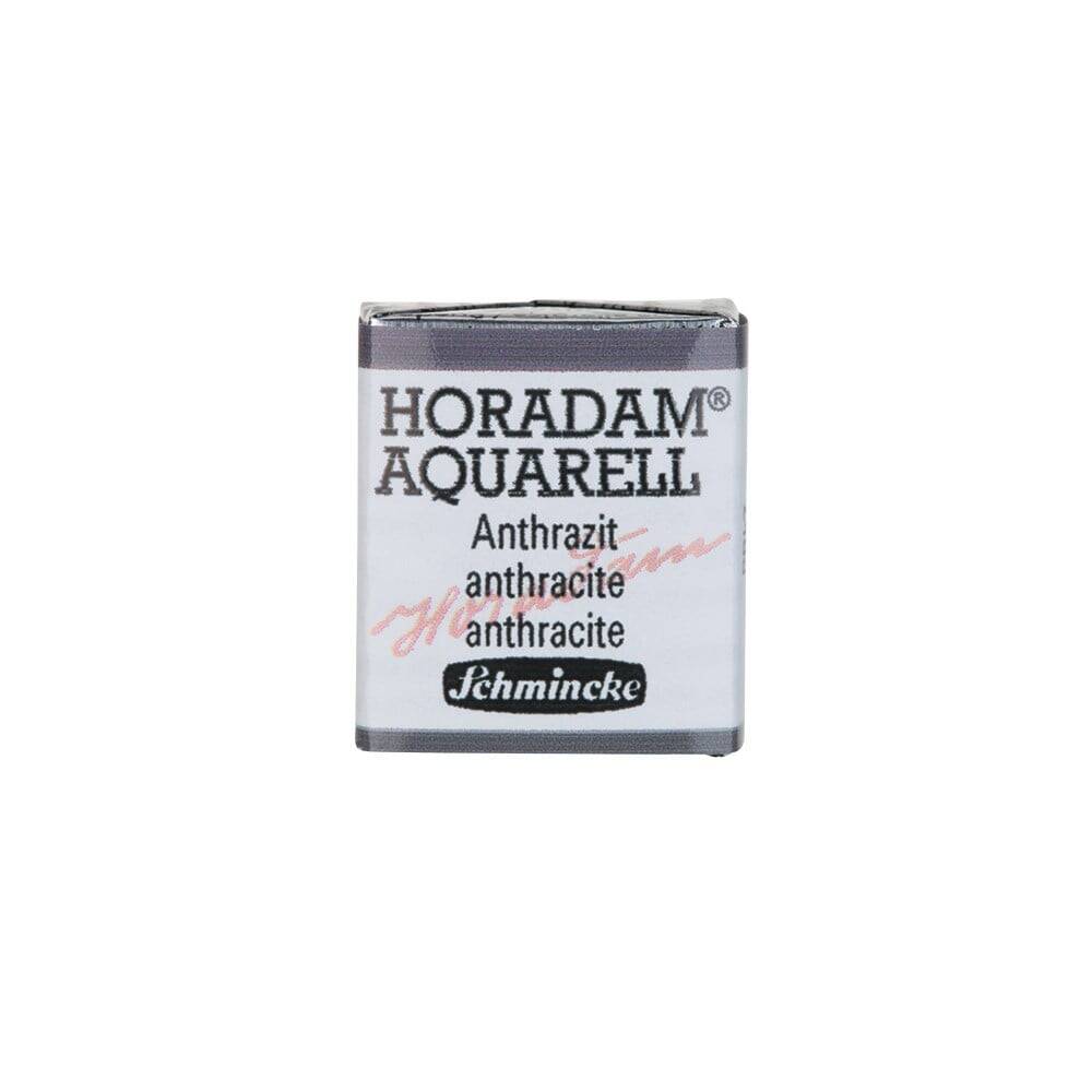 Schmincke Horadam Aquarell Artist Sulu Boya Yarım Tablet 786 Charcoal Grey