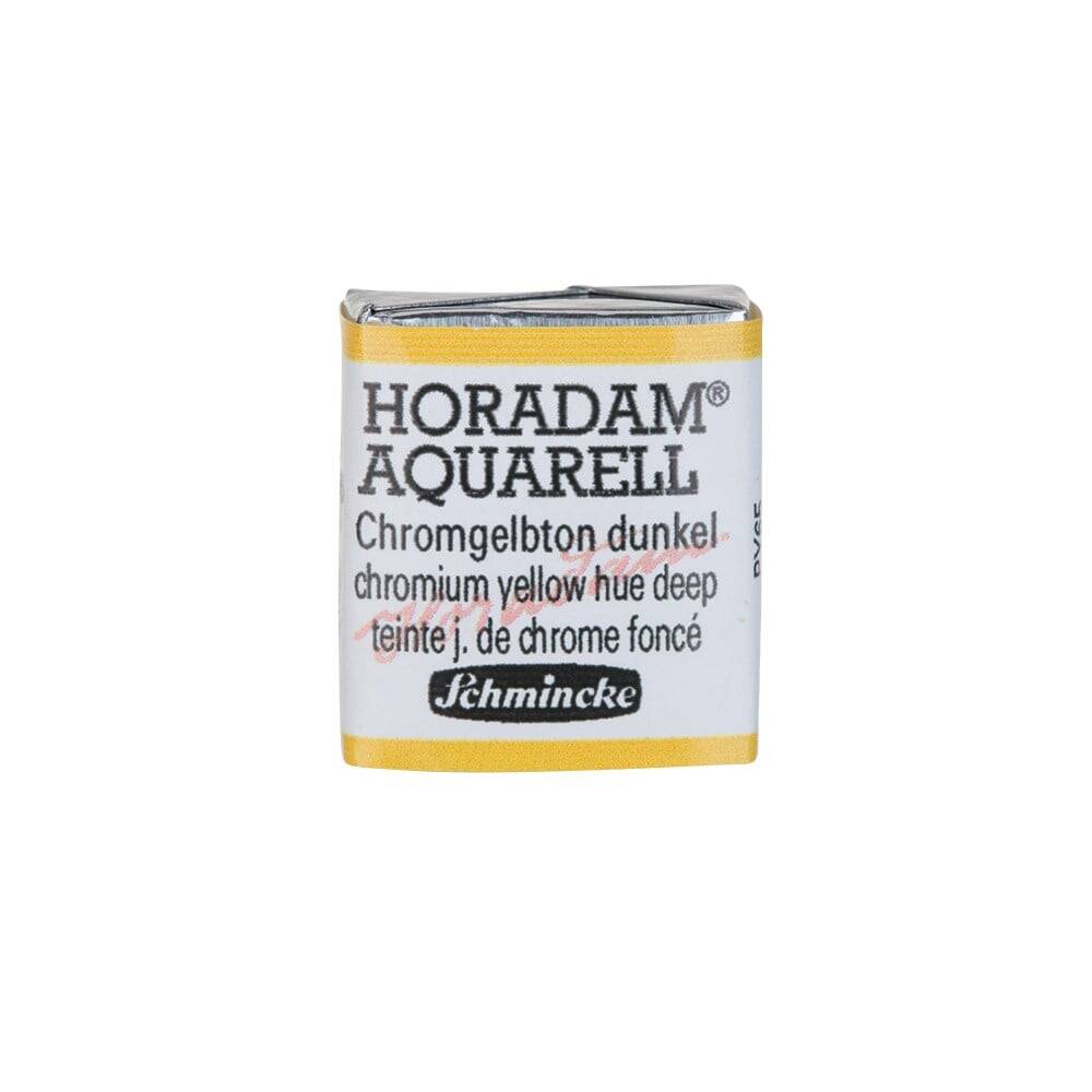 Schmincke Horadam Aquarell Artist Sulu Boya Yarım Tablet 213 Chrome Yellow Deep No Lead