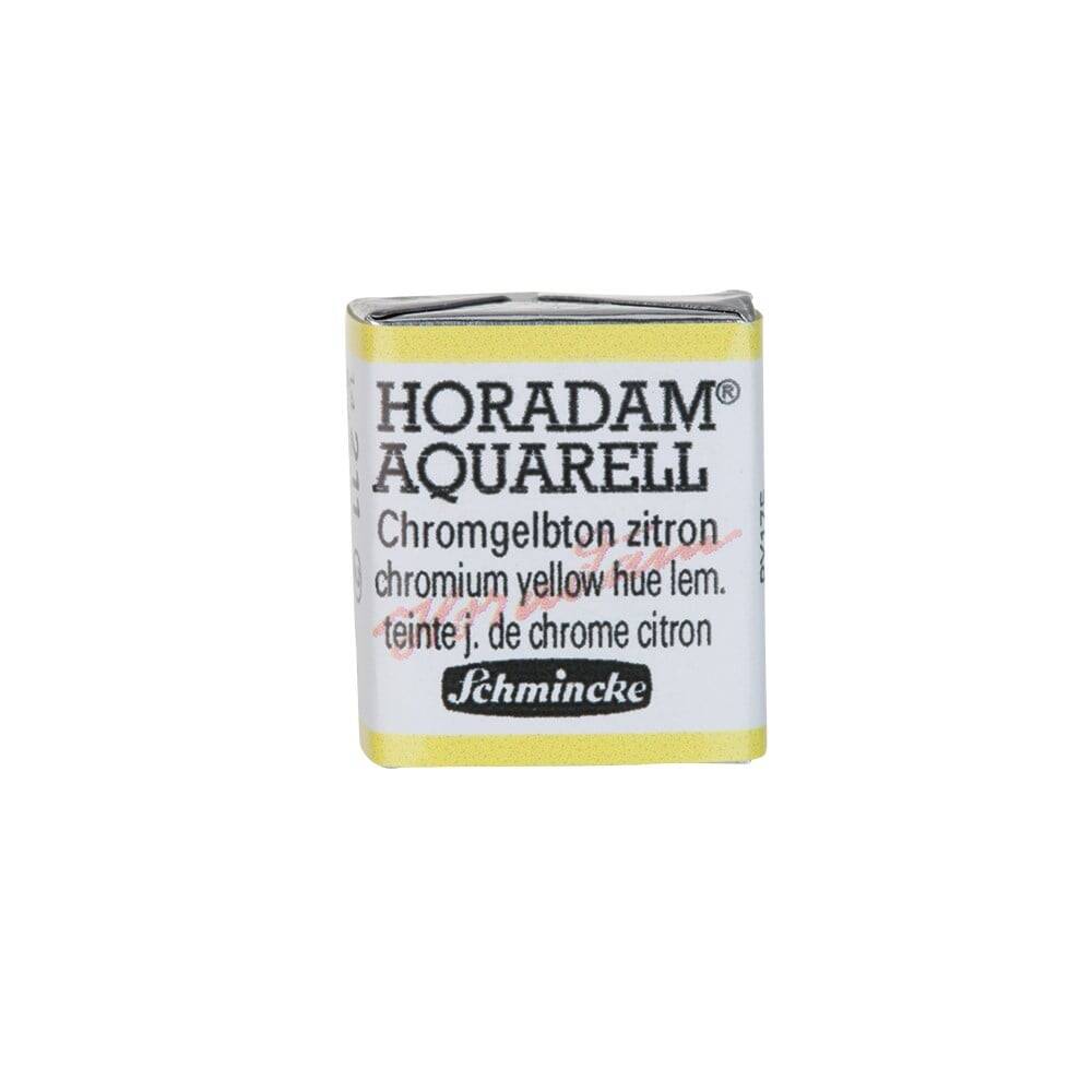 Schmincke Horadam Aquarell Artist Sulu Boya Yarım Tablet 211 Chrome Yellow Lemon No Lead