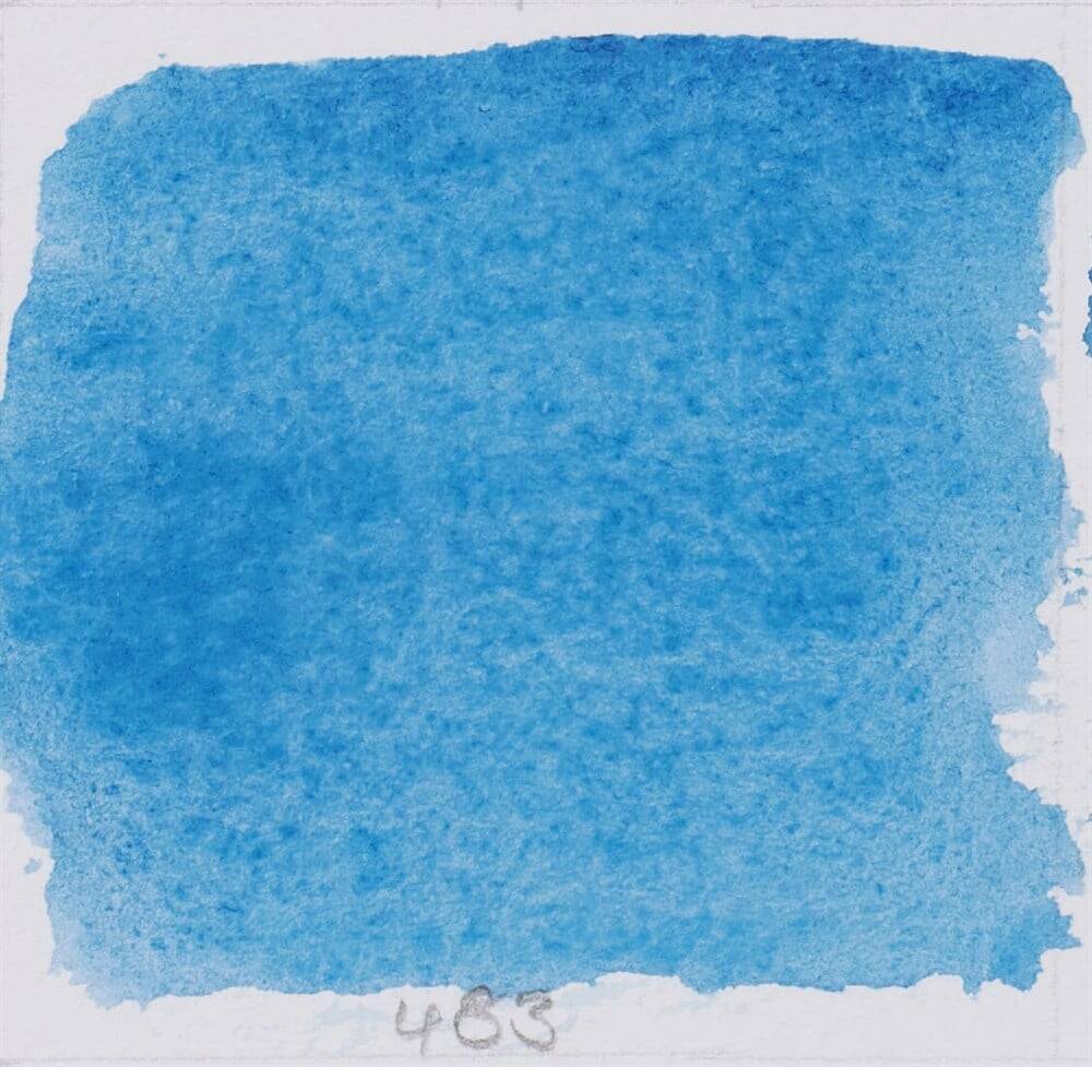 Schmincke Horadam Aquarell Artist Sulu Boya Yarım Tablet 483 Cobalt Azure