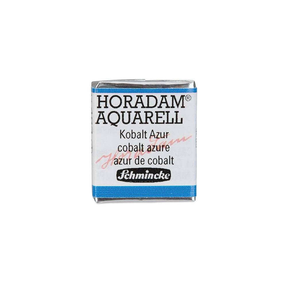 Schmincke Horadam Aquarell Artist Sulu Boya Yarım Tablet 483 Cobalt Azure