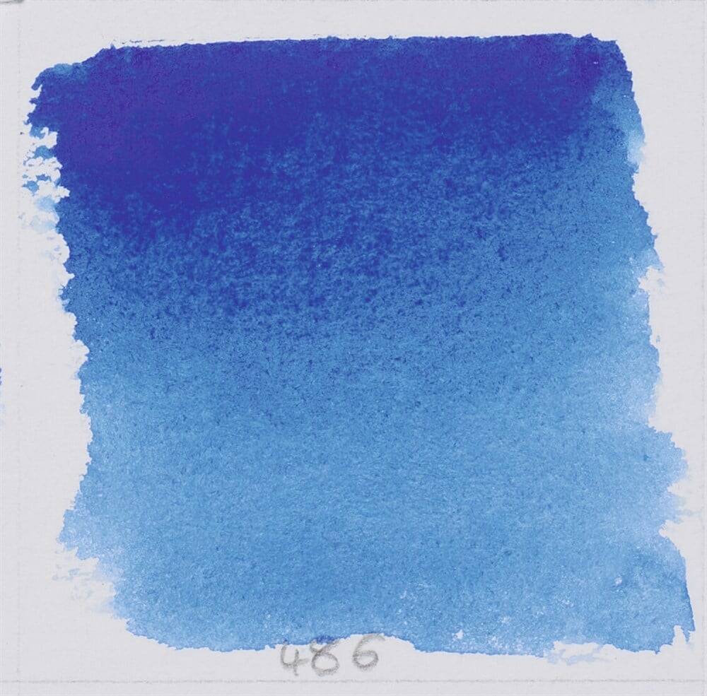 Schmincke Horadam Aquarell Artist Sulu Boya Yarım Tablet 486 Cobalt Blue Hue
