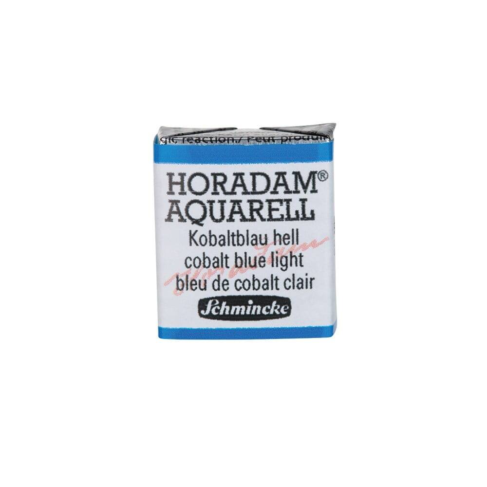 Schmincke Horadam Aquarell Artist Sulu Boya Yarım Tablet 487 Cobalt Blue Light