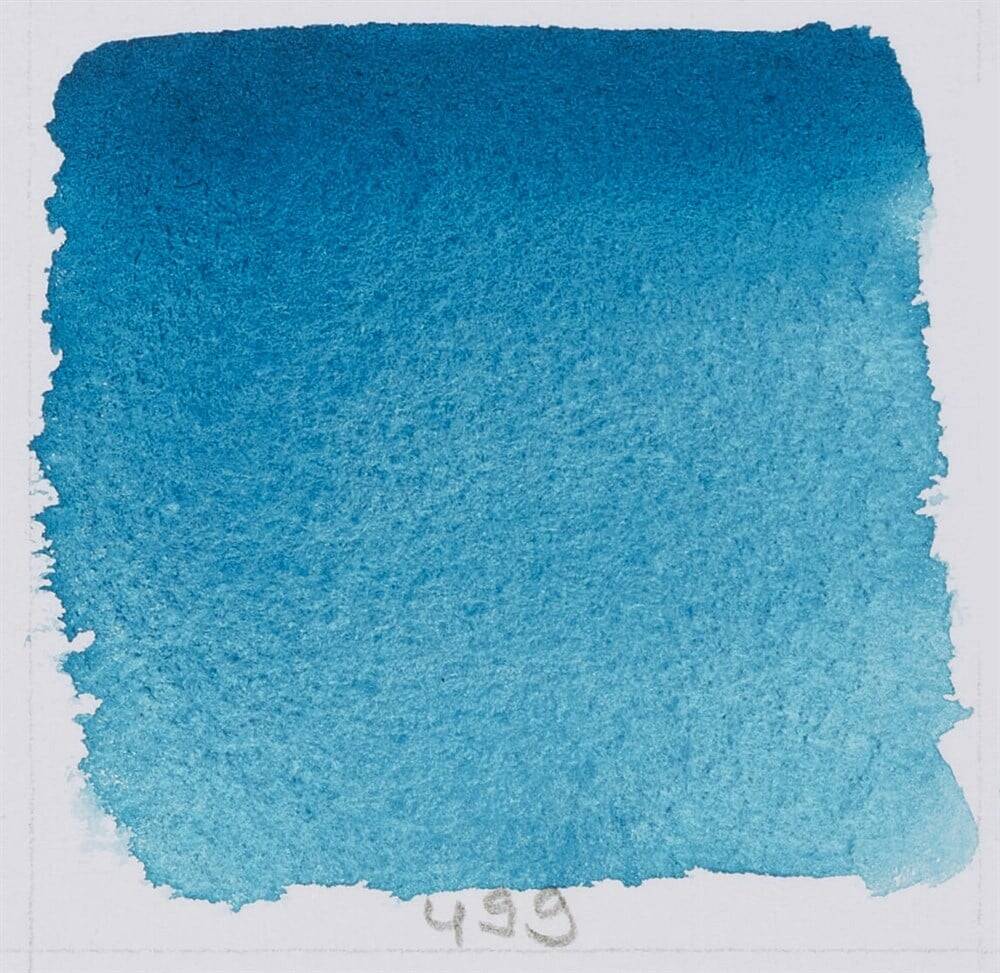 Schmincke Horadam Aquarell Artist Sulu Boya Yarım Tablet 499 Cobalt Cerulean