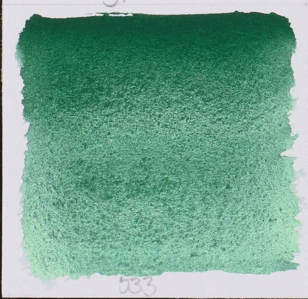 Schmincke Horadam Aquarell Artist Sulu Boya Yarım Tablet 533 Cobalt Green Dark