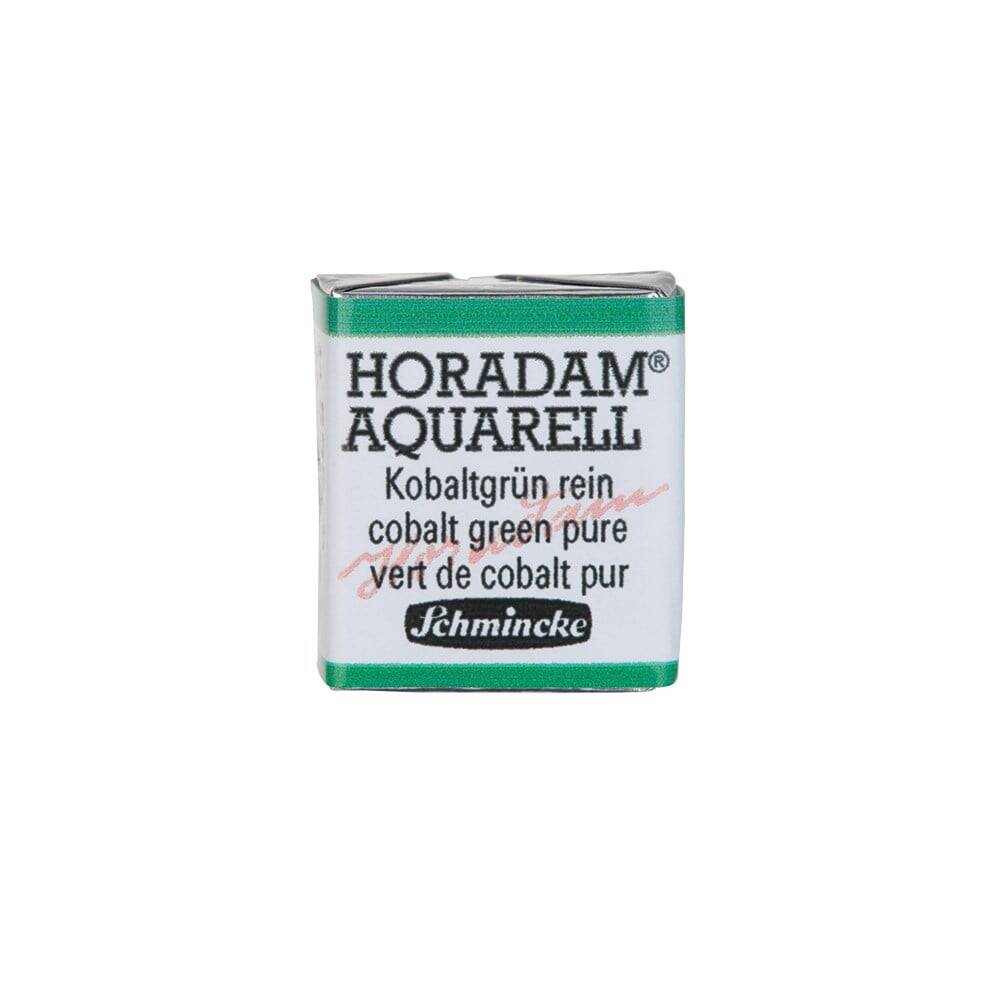 Schmincke Horadam Aquarell Artist Sulu Boya Yarım Tablet 535 Cobalt Green Pure