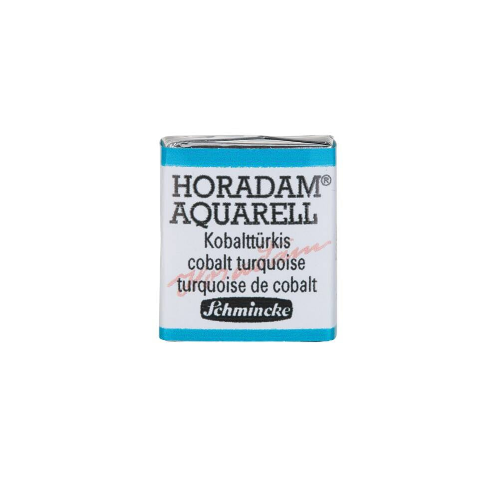 Schmincke Horadam Aquarell Artist Sulu Boya Yarım Tablet 509 Cobalt Turquoise