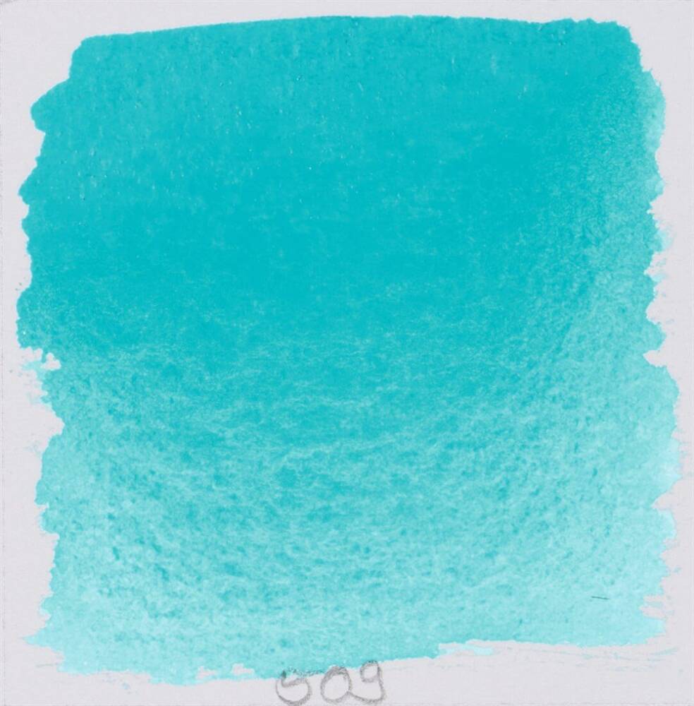 Schmincke Horadam Aquarell Artist Sulu Boya Yarım Tablet 509 Cobalt Turquoise
