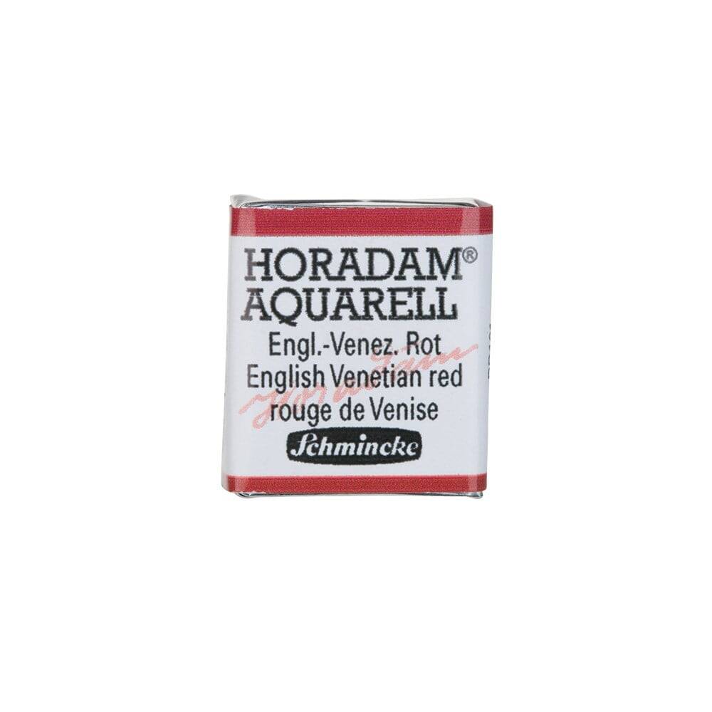 Schmincke Horadam Aquarell Artist Sulu Boya Yarım Tablet 649 English Venetian Red