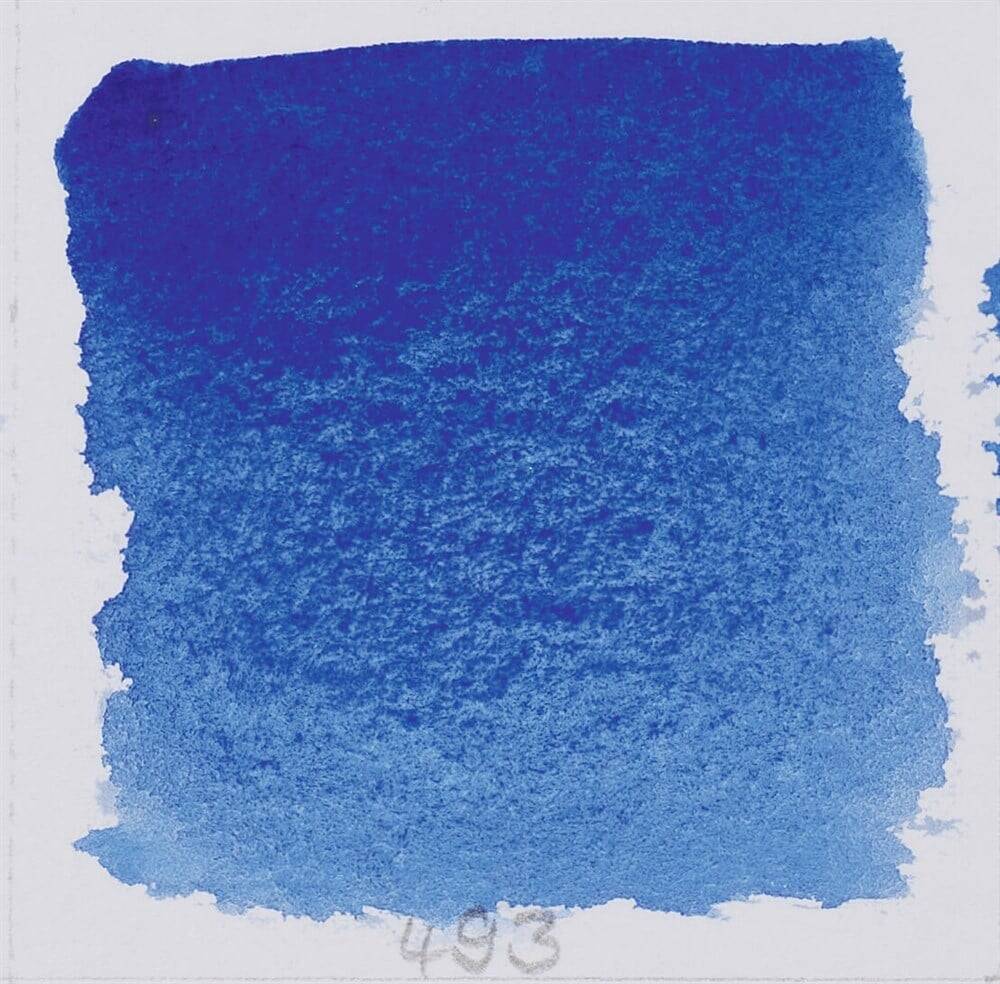 Schmincke Horadam Aquarell Artist Sulu Boya Yarım Tablet 493 French Ultramarine