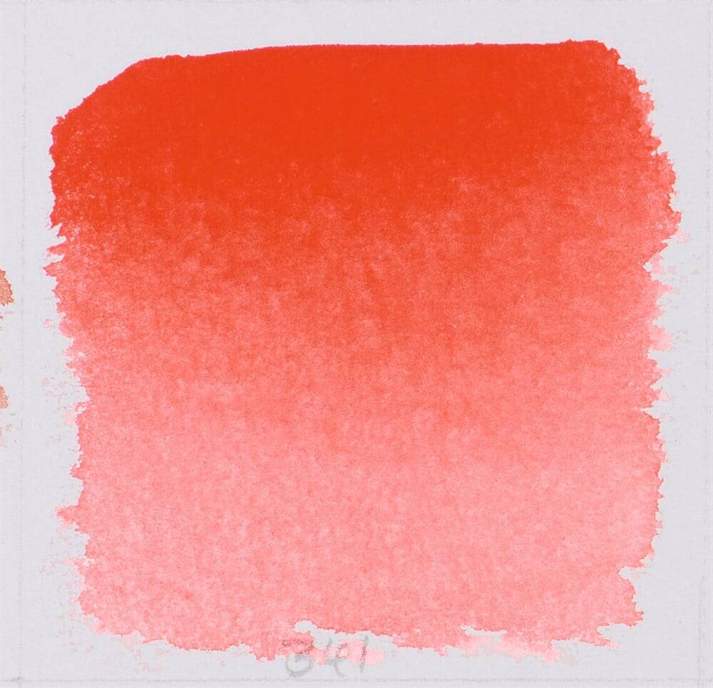 Schmincke Horadam Aquarell Artist Sulu Boya Yarım Tablet 341 Geranium Red