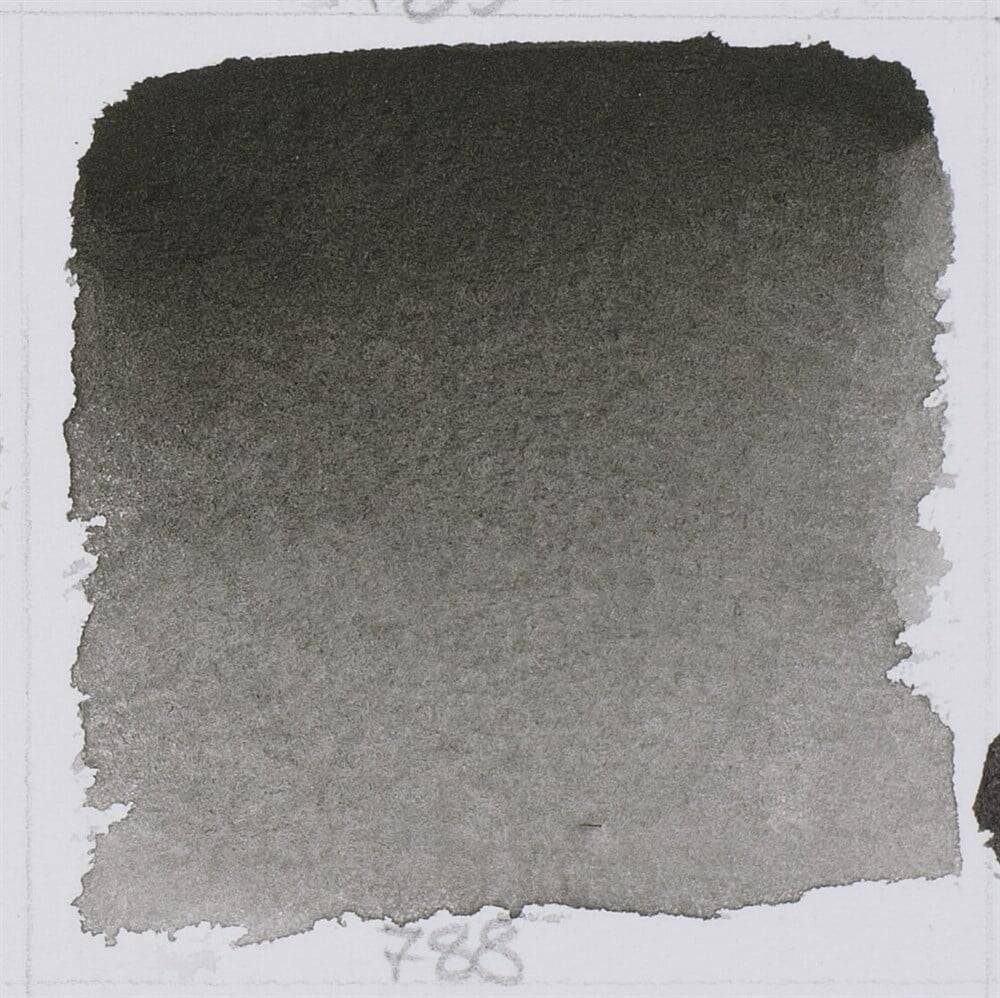 Schmincke Horadam Aquarell Artist Sulu Boya Yarım Tablet 788 Graphite Grey